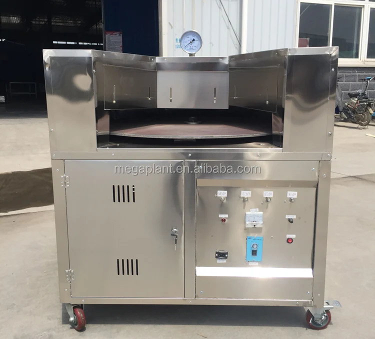 Commercial Baking Oven Electric Or Gas Type Rotating Round Table Pita