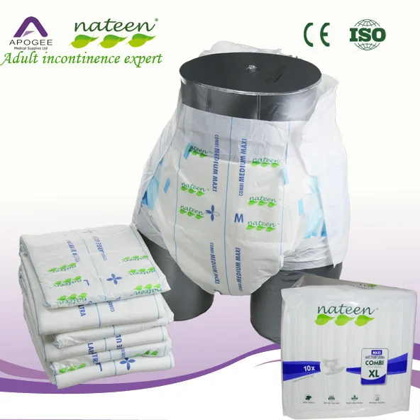 Nateen Brand Large Adult Diaper for Inconvenient Person