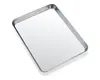 Non Toxic Toaster Oven Tray Pan Ovenware Healthy Bread Baking Sheet Cookie Sheet Set Stainless Steel Baking Pan Tray