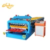 Customized profiles high precisely process automatic roof sheet roll forming machine price