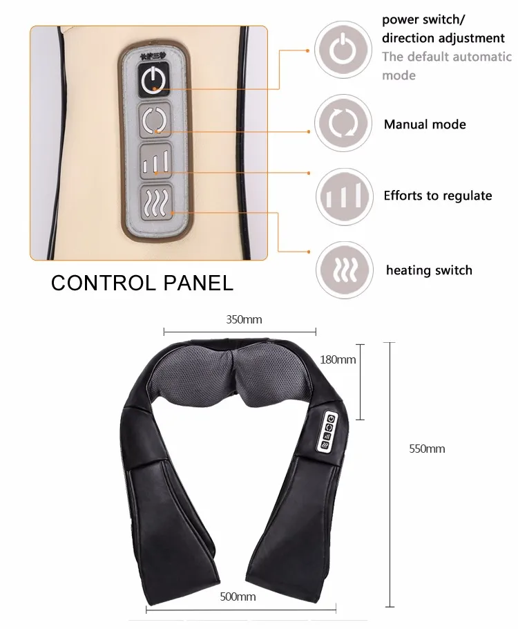 Electric Massage Belt Phuong Hong Que Body Shiatsu Kneading Shoulder