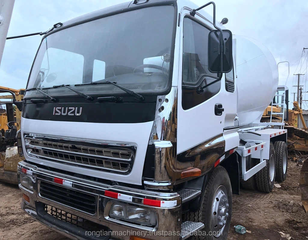 Used Concrete Mixer for sale, Used ISUZU Diesel Concrete Mixer Truck
