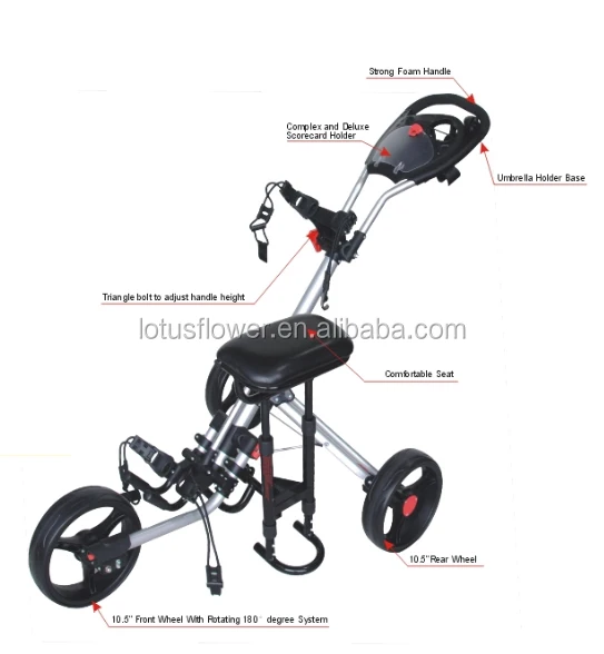 High Quality Bag Boy Golf Push Cart Seat, View Bag Boy Golf Push Cart