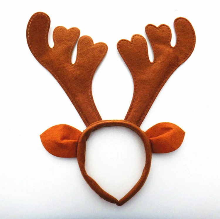 diy reindeer antlers headband