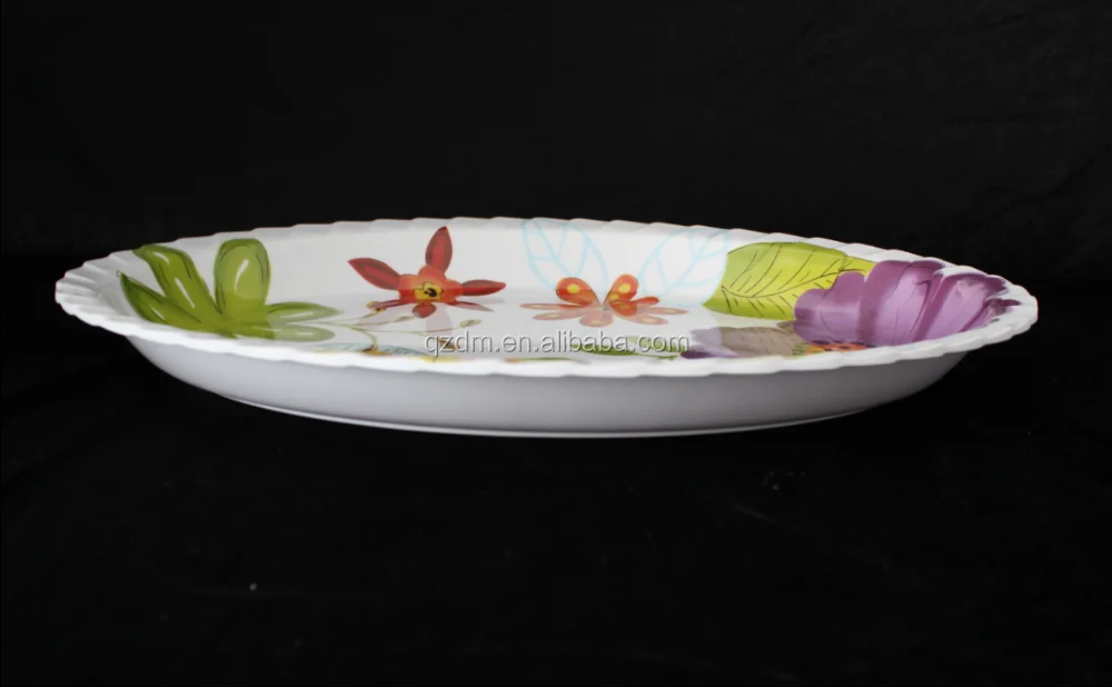 19inch Melamine Big Oval tray