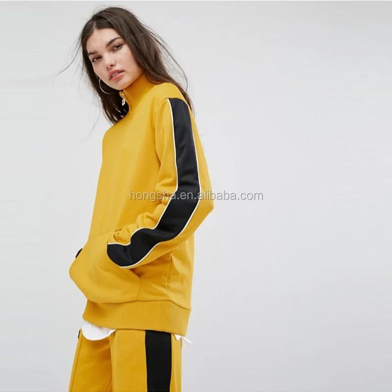 high neck tracksuit