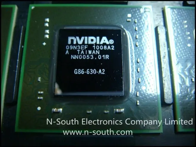 Замена видеочипа nvidia g86 631 a2 на ноутбуке