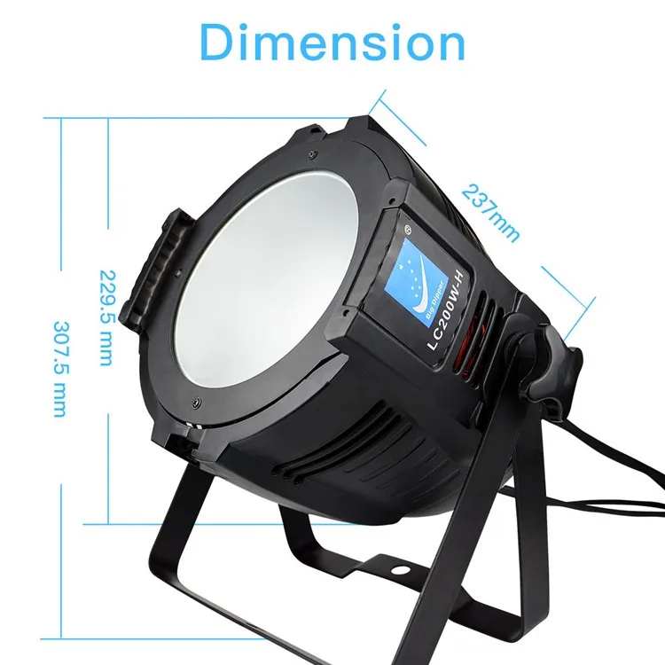 Led Stage Light Led Theatre Lighting 200w Led Par Light Cob Lc200w-h ...