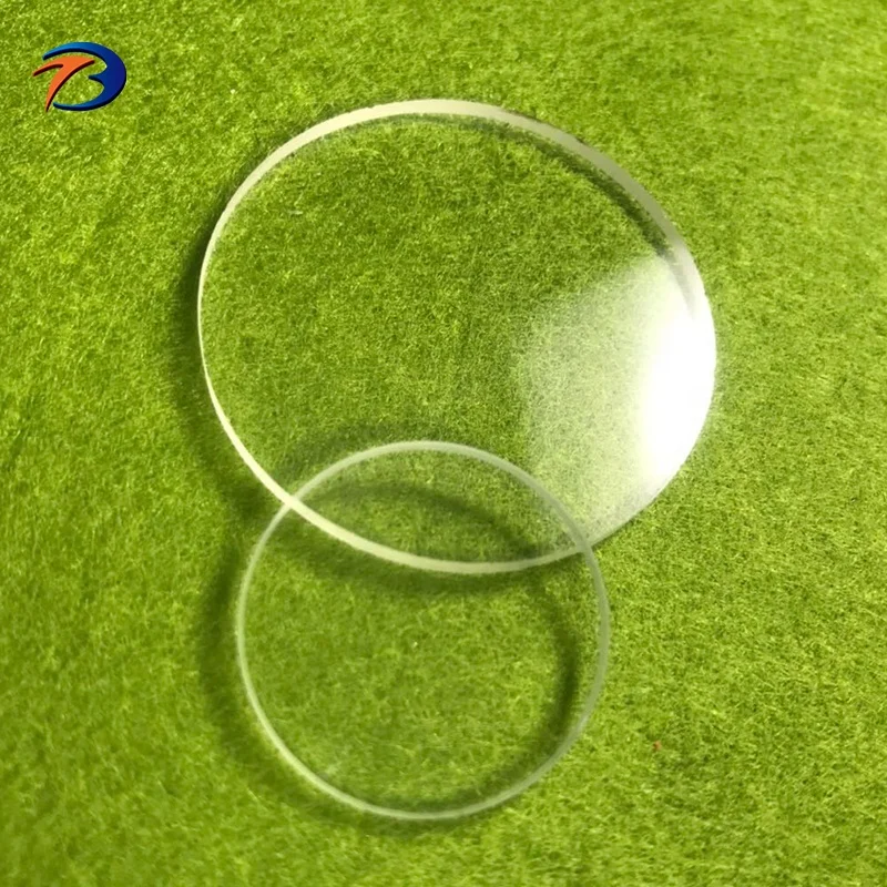 OEM optical laser cutting blank glass sapphire window