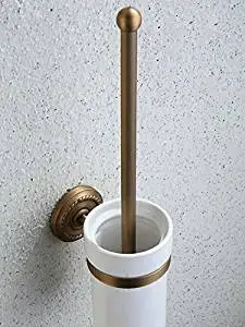 European copper antique toilet brush holder,toilet brush Cup set,toilet brush toilet bathroom accessories,rustic toilet brush glass holder,toilet brush holder