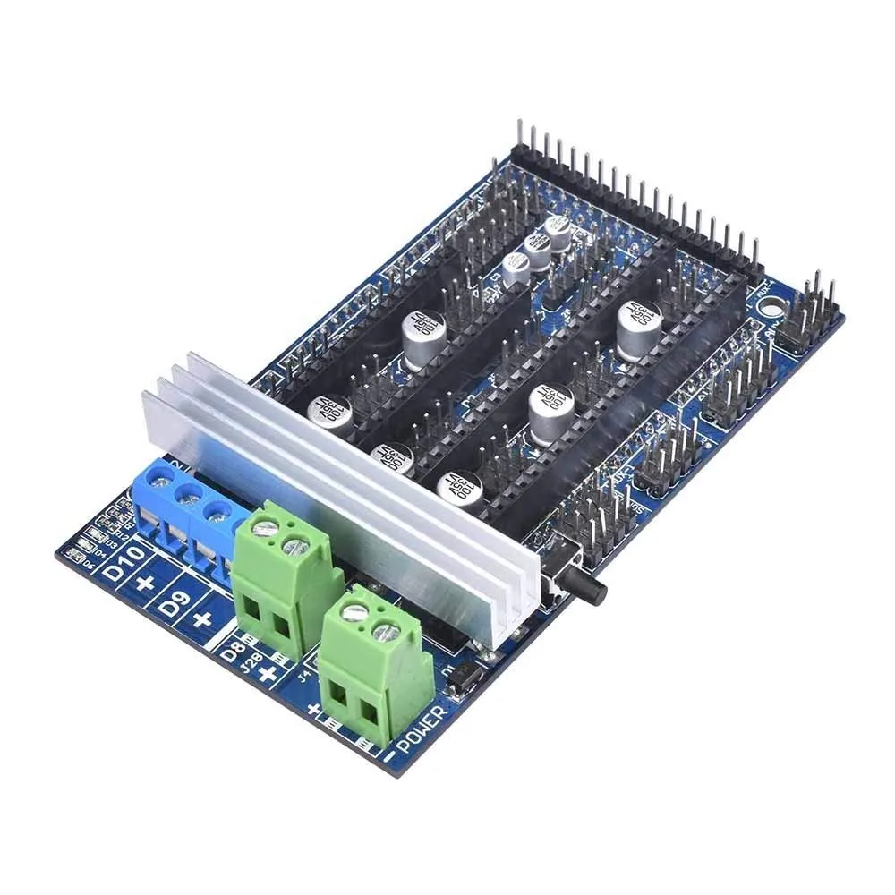 3d Printer Board Ramps 1.6 Expansion Control Panel With Heatsink