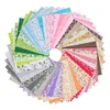 Wholesale 7pcs print handmade patchwork DIY 25*25 cm floral fabric cotton