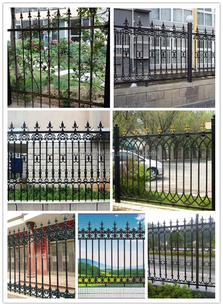 Customizable Wrought Iron Garden Fence For Home Decoration Buy