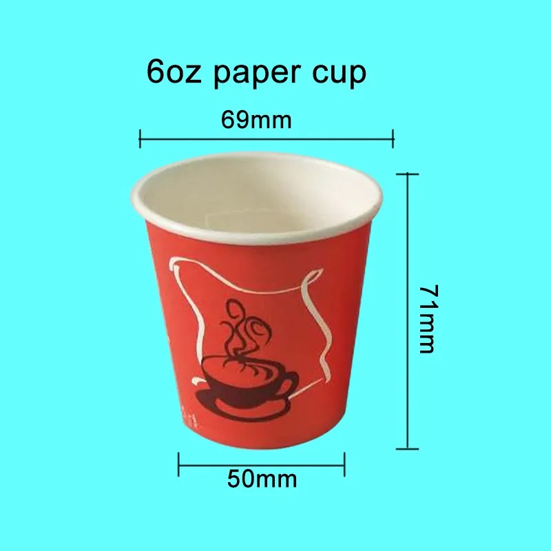Single Wall 6oz Cafe Paper Cup Export To Saudi Arabia Buy Sanitary