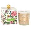 Custom home decoration attractive designs glass jar soy candle
