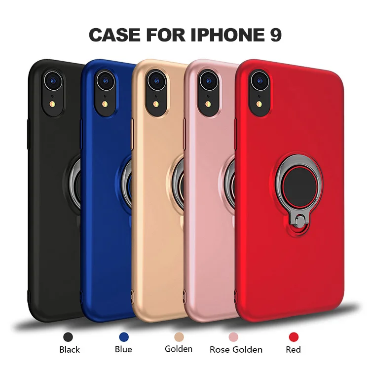 Phone Case and Accessories Case Phone Cover TPU Phone Case with Magnet Ring Holder for iPhone XR XS MAX