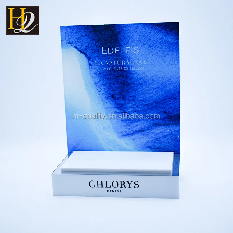 acrylic cosmetic display stand