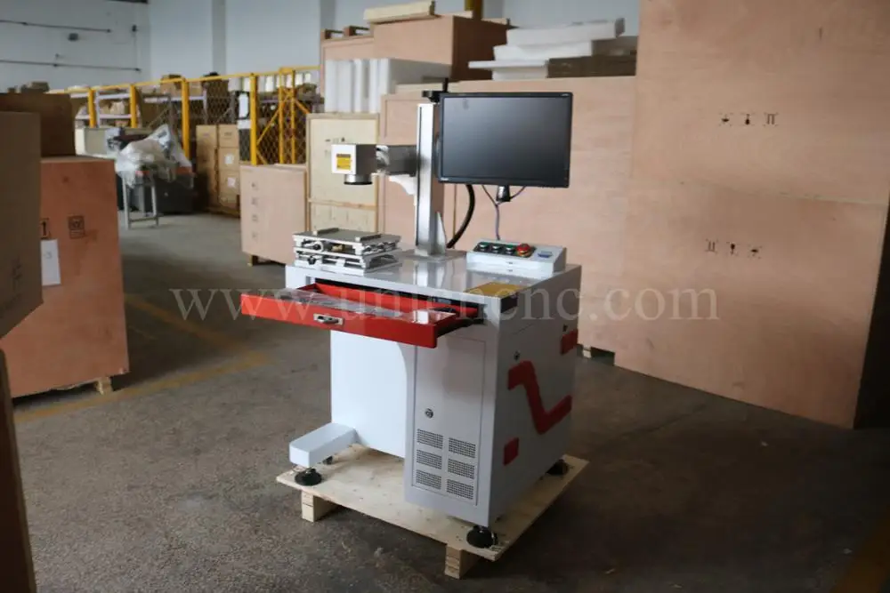 hot sale 20w fiber laser engraving machine color marking
