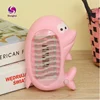Indoor Dolphin Shape Purple Nightlight UV Led Insert Anti Mosquito Lamp Killer