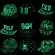 Adjustable Graffiti Baseball Cap Hip Hop Fluorescent Snapback Caps Men Casquette Women Boy Hat Girl Snap Back
