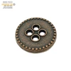 4 hole Epoxy and deep copper metal button