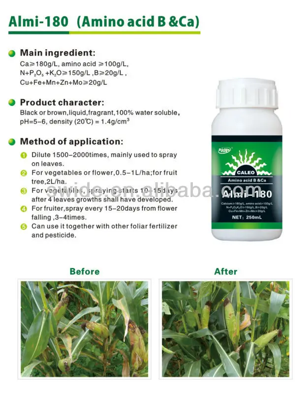 Amino Acid Boron&Calcium(EDTA) Fertilizer