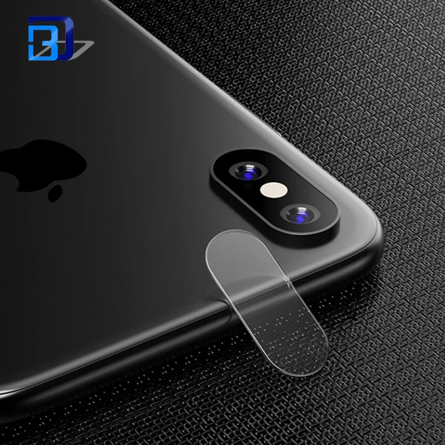 low price 9h hardness camera tempered glass for iphone x camera