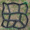 Path Mate 100% Brand new and High Quality Black Plastic 50cm x 50cm x 4cm for paver maker