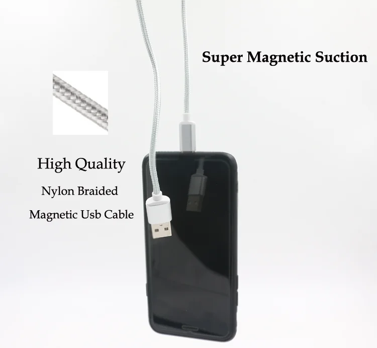 Hot selling with free logo usb c magnetic cable for phone from China