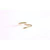 14k Gold Fill Or Steel Adjustable Stacking Ring Simple Smooth Ring