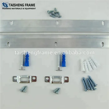 Z Bar Hanger Long Light Duty Cleat Set For Wood Frame With Z Bar Hanger Long Light Duty Cleat Set For Wood Frame With Security