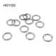 Hoyoo cheap price stainless steel fitting jump ring jewelry making supplies for gift