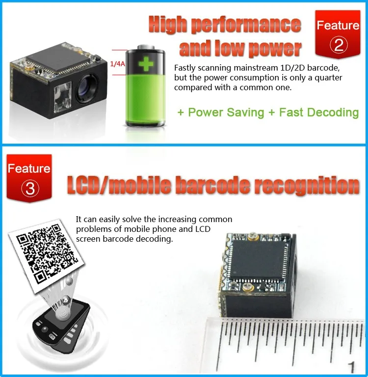 New Arrival Arduino Oem 2d Smallest Barcode Scanner Module For Android ...