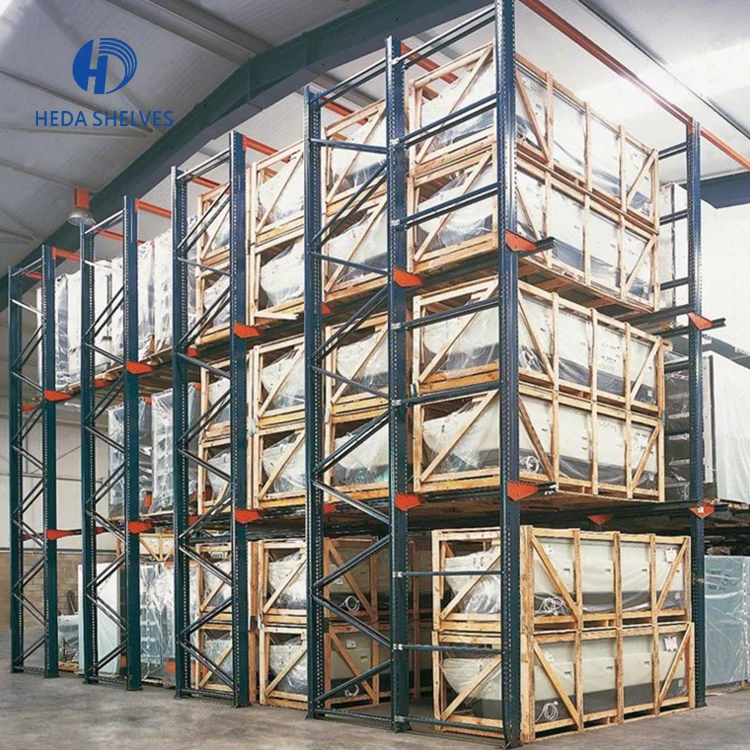 
Warehouse storage metal stack rack stackable metal steel racking 