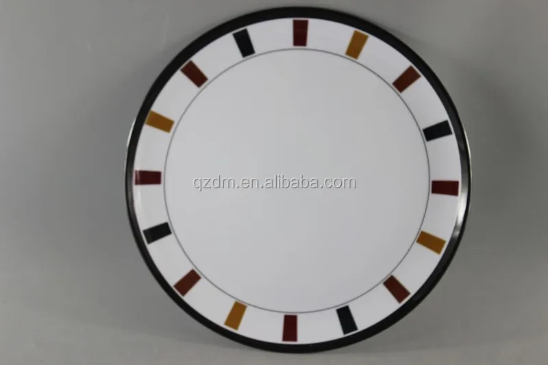 13" Melamine Rugby Dinner plate for Sports goods