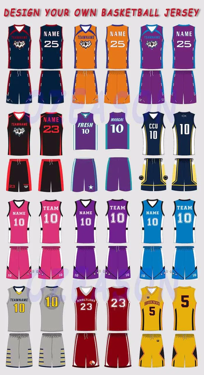 purple basketball shirts