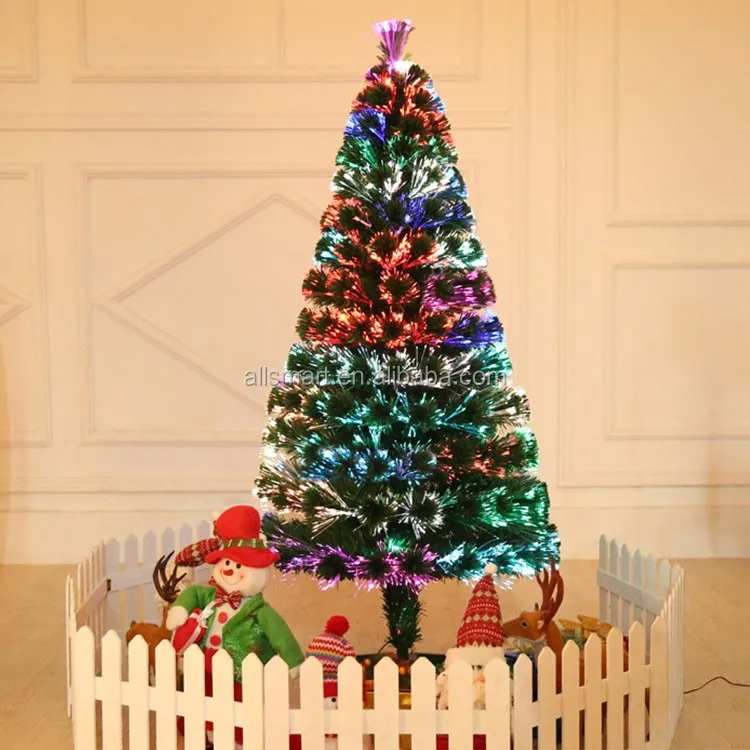 Wholesale Fiber Optic Christmas Tree Parts 6ft Unique Artificial