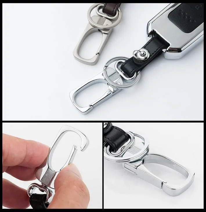 Alloy And Leather Car Key Holder Leather For Honda Buy Custom Car Key