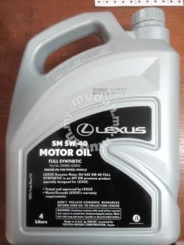 Масло lexus 5w40