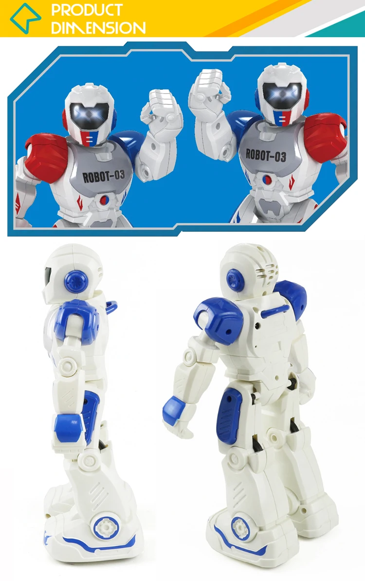Sound And Light Intelligent Toys Remote Control Fighting Robot For Kids
