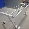 Office Folding Training Table With Galvanized Steel Legs