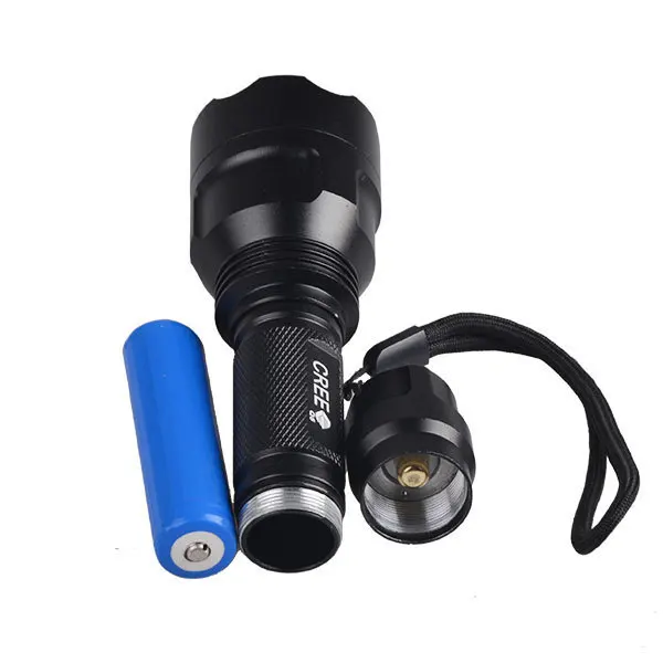 Topcom High power Led Reflector XPE C8 Tactical Flashlight