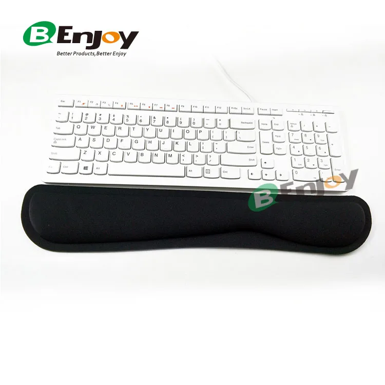Comfortable-Memory-Foam-Black-Keyboard-W