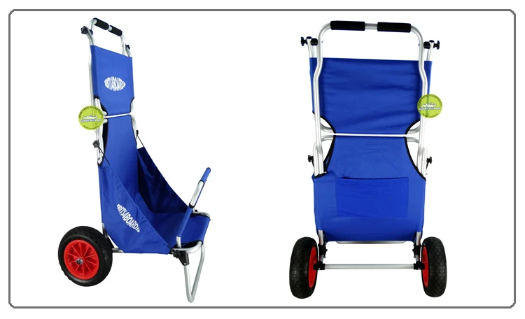 Hot Sale Beach Cart With Rod Holder,Fold Up Fishing Chair&folding Beach ...