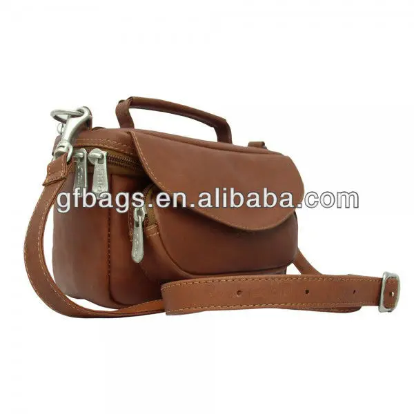 Luxury Leather Belt Camera Bag