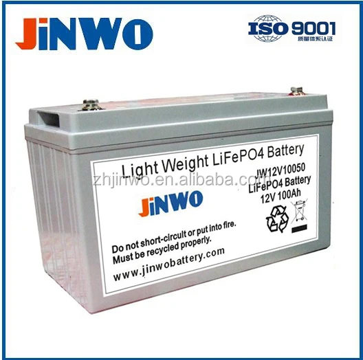Lithium Iron Phosphate Battery (LiFePO4) for 12V 33Ah waterproof and portable