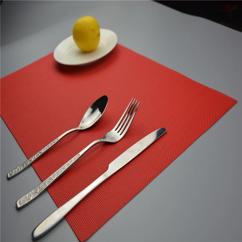 woven pvc custom plastic placemat for restaurant buy plastic