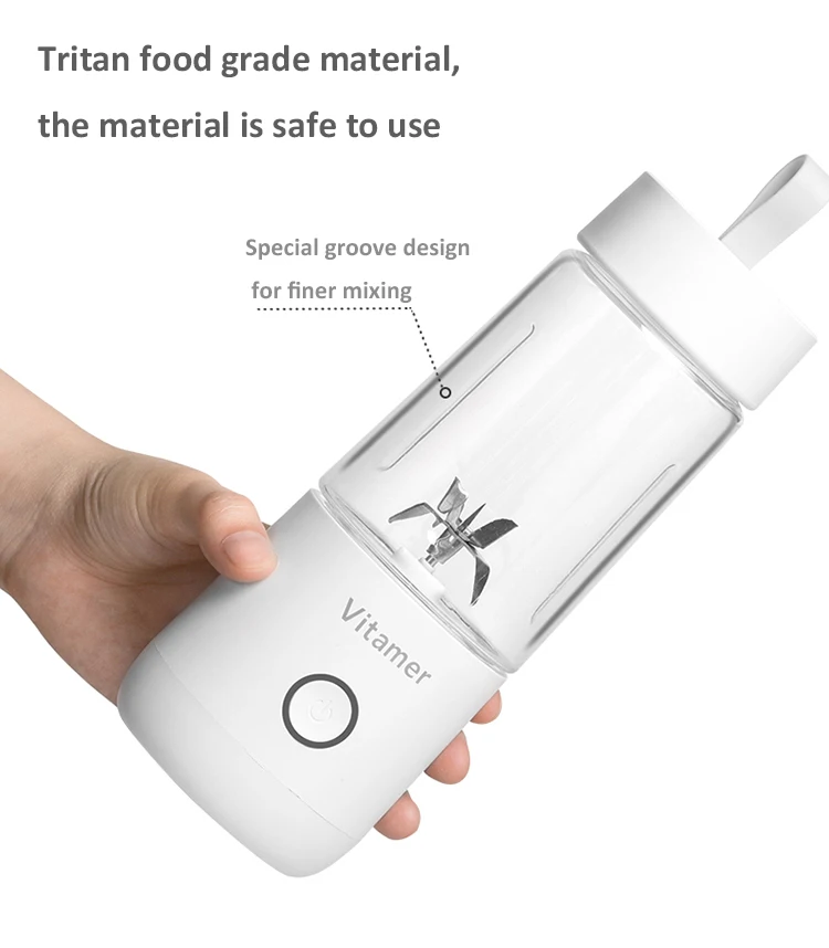 Vitamer® Portable Wireless Blender ( Rated World's No.1 ) - Grey  Technologies