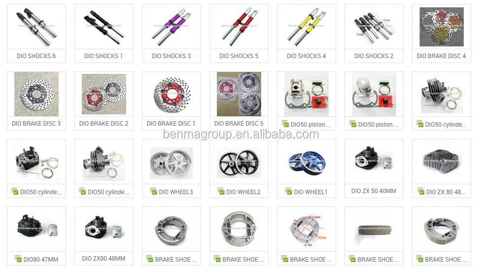 Motorcycle Shock Absorber For Scooter Dio Af18 310mm 370mm Front