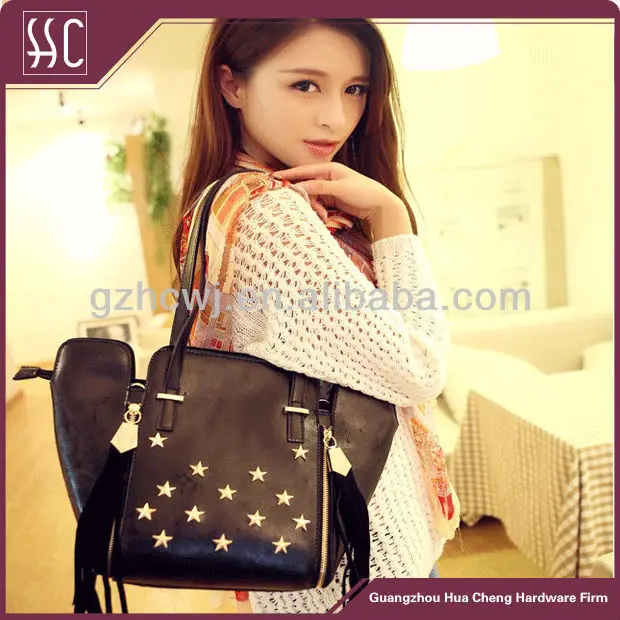 Metal small fitting star shape bag rivet bag hardware